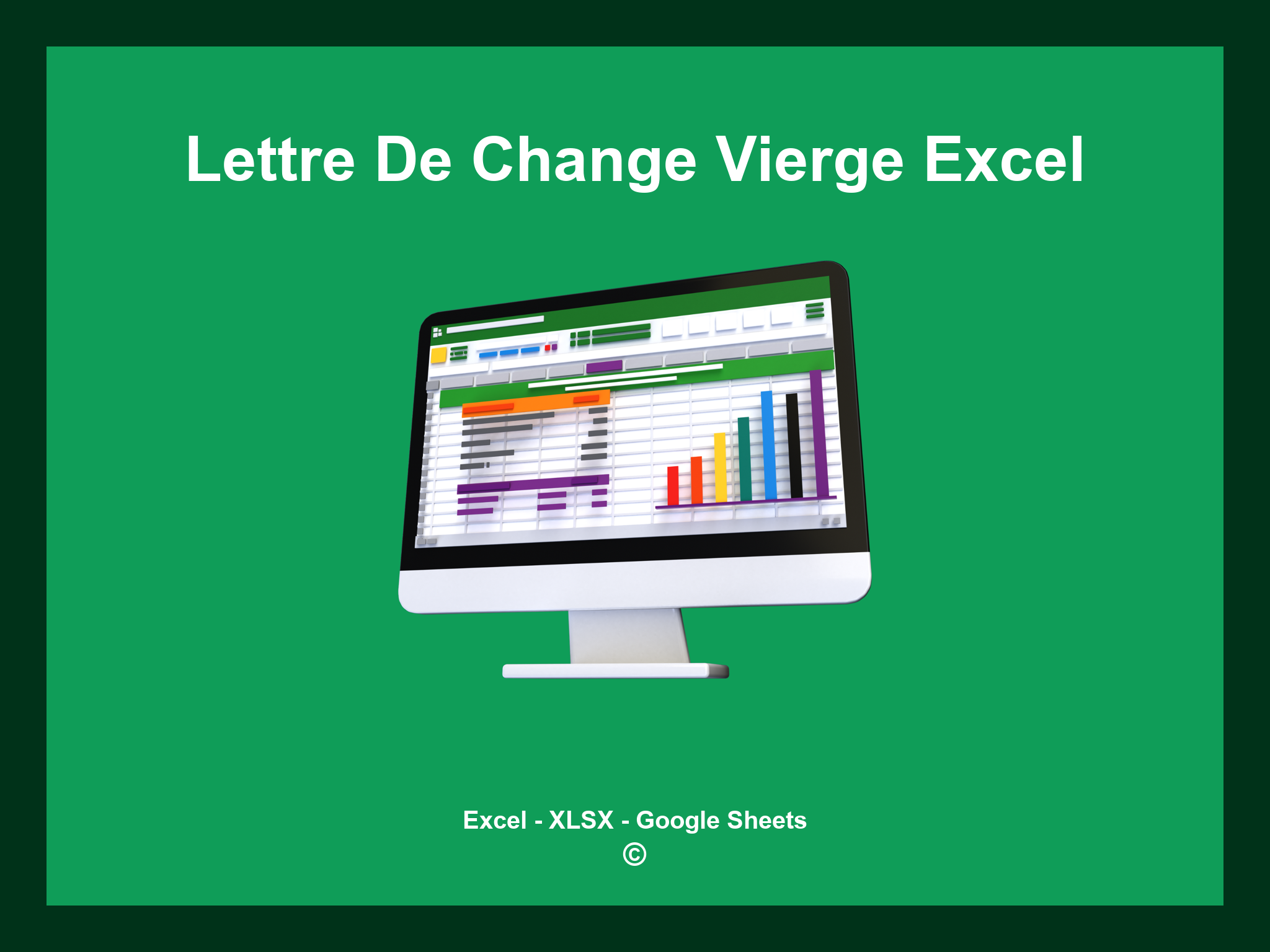 Lettre De Change Vierge Excel