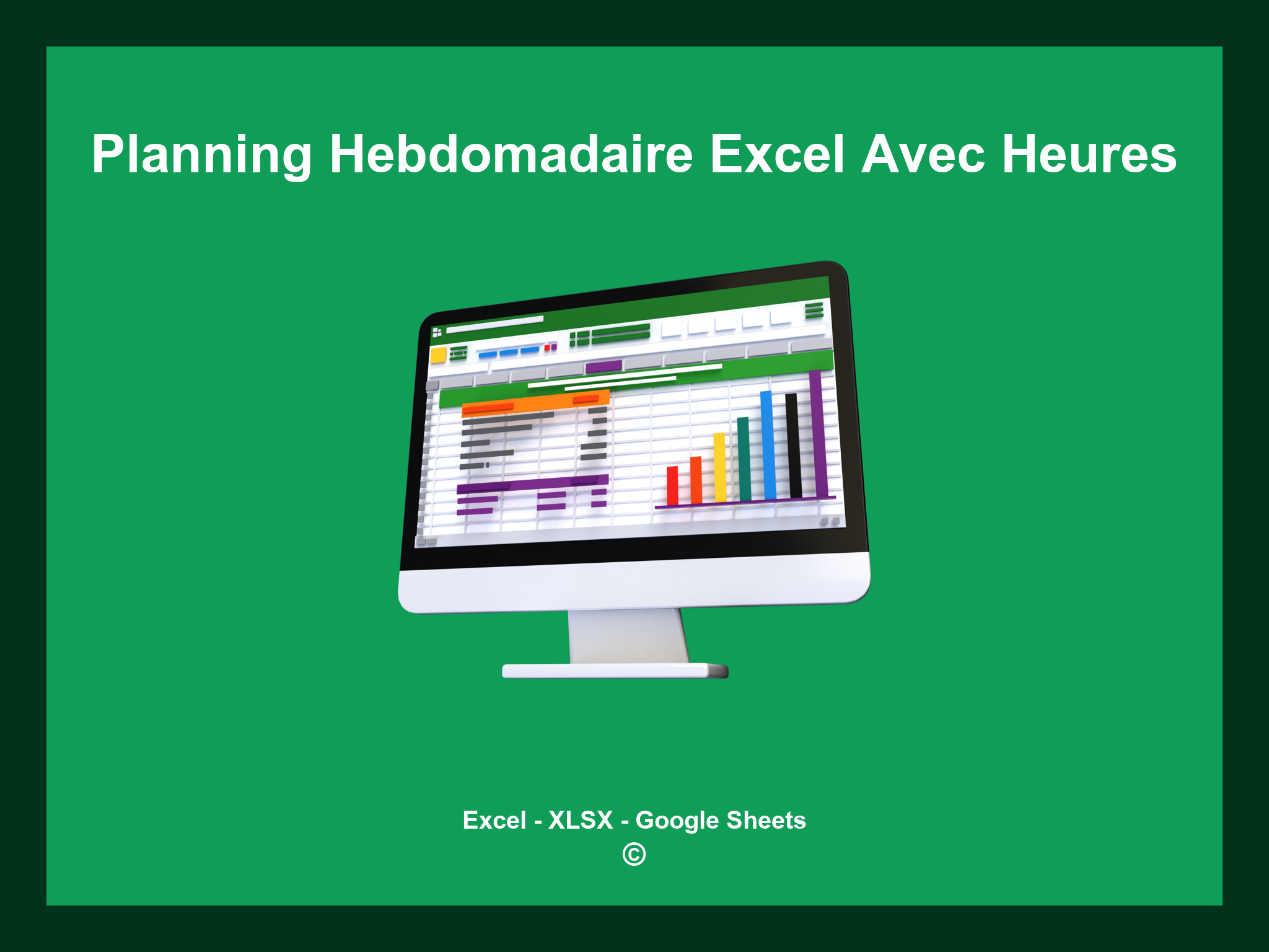 Planning Hebdomadaire Excel Avec Heures